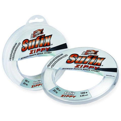 Zippy Supple Shock Leader Clear