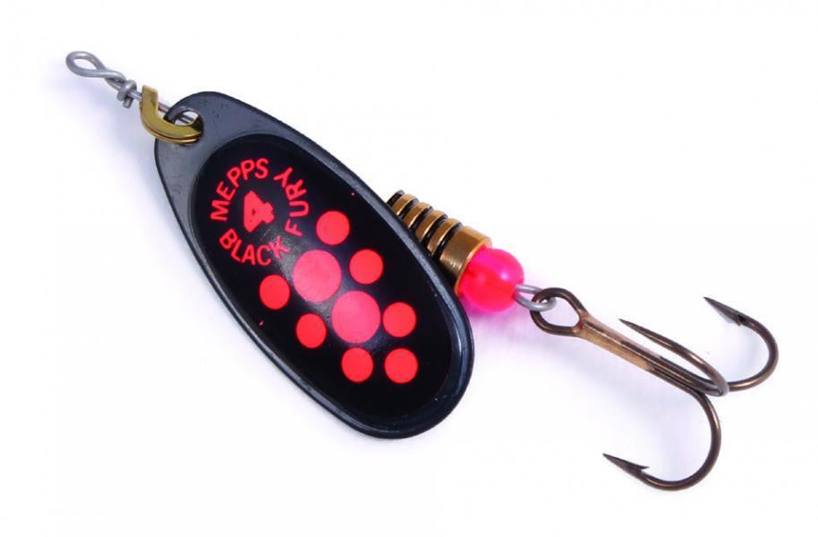 Black Fury Orange Dot