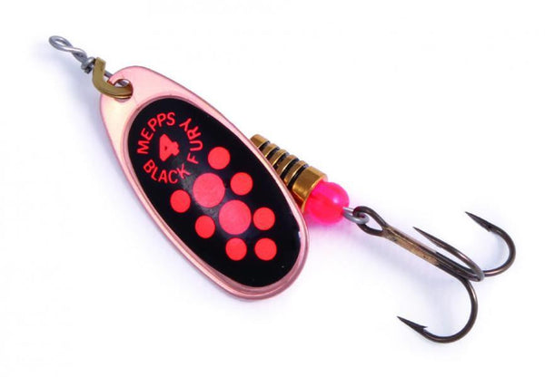 Black Fury Orange Dot