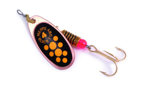 Black Fury Yellow Dot