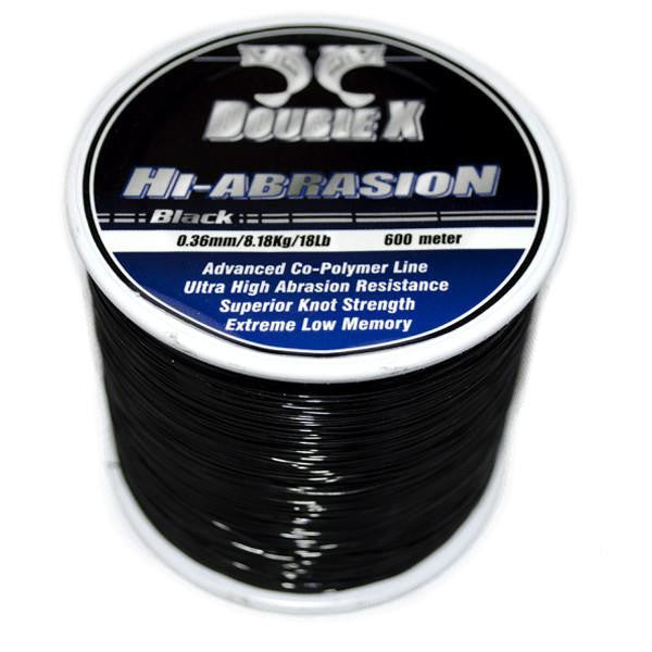 Double-X Hi-Abrasion - Black (600m Spools)
